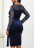 Sexy Pencil Skirt Dress Mid Skirt Back Zipper - ROUTINE FASHION